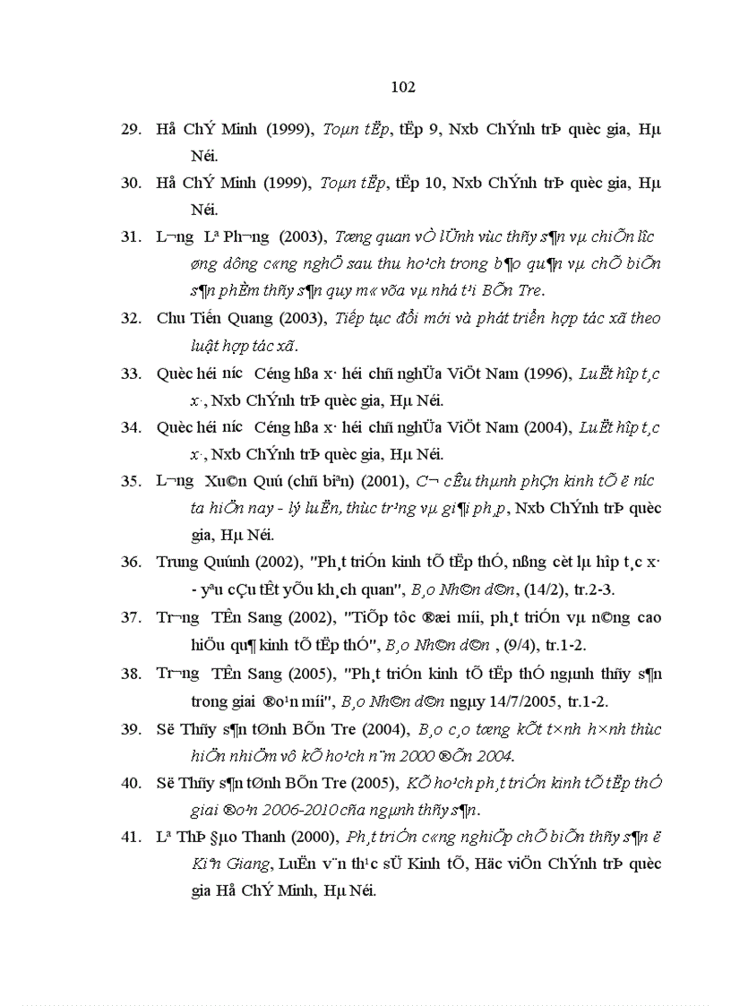 image for page Kinh tế tập thể trong ngành thủy sản tỉnh Bến Tre Thực trạng và giải pháp