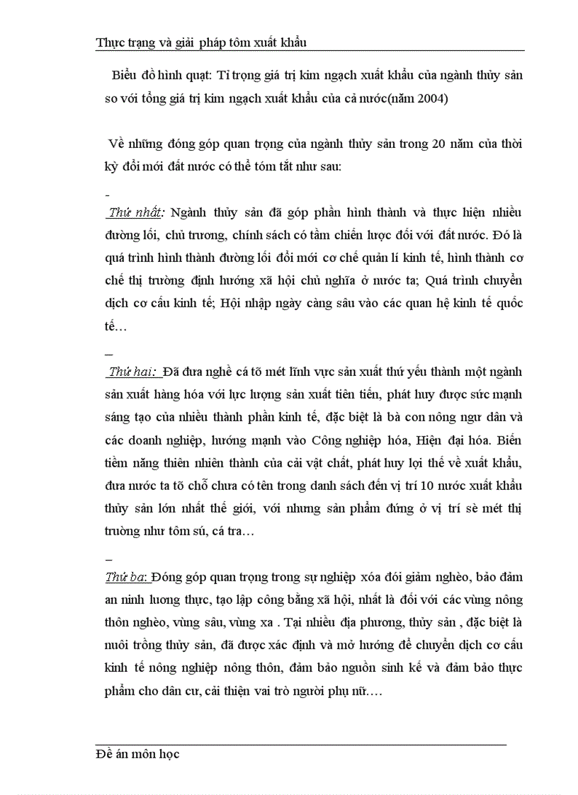 image for page Thực trạng và giải pháp nâng cao chất lượng xuất khẩu tôm