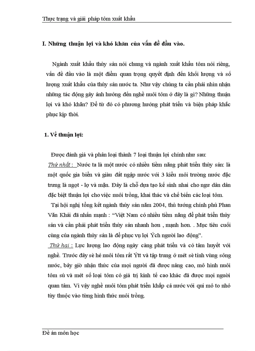 image for page Thực trạng và giải pháp nâng cao chất lượng xuất khẩu tôm