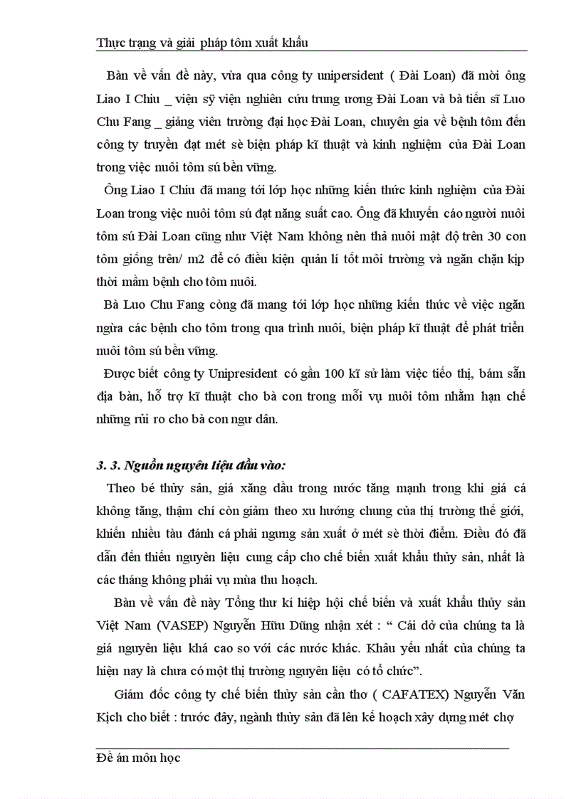 image for page Thực trạng và giải pháp nâng cao chất lượng xuất khẩu tôm