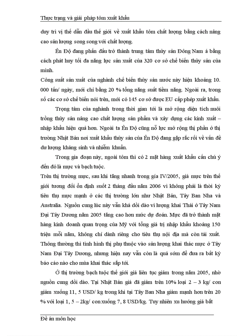 image for page Thực trạng và giải pháp nâng cao chất lượng xuất khẩu tôm