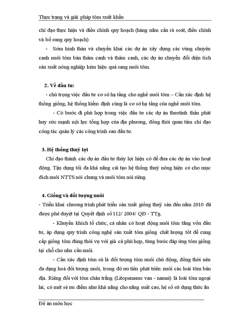 image for page Thực trạng và giải pháp nâng cao chất lượng xuất khẩu tôm