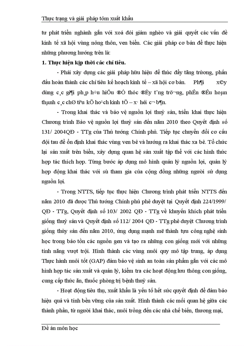 image for page Thực trạng và giải pháp nâng cao chất lượng xuất khẩu tôm