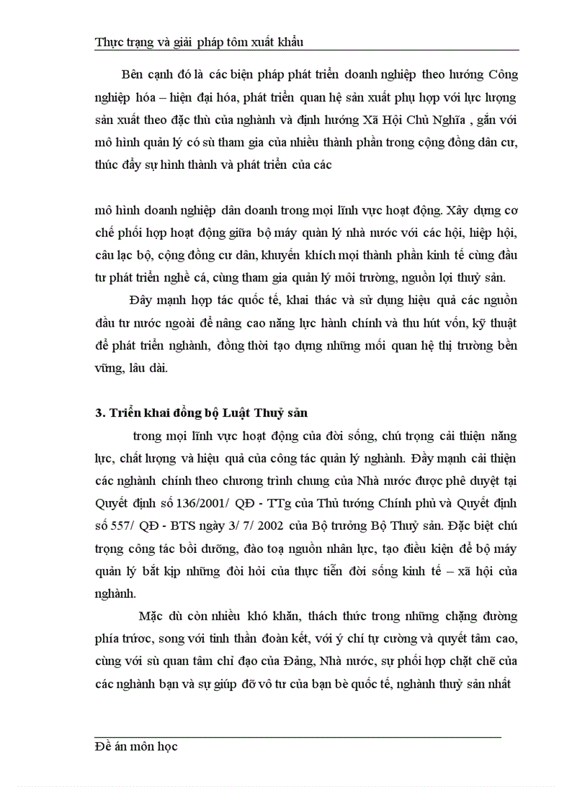 image for page Thực trạng và giải pháp nâng cao chất lượng xuất khẩu tôm