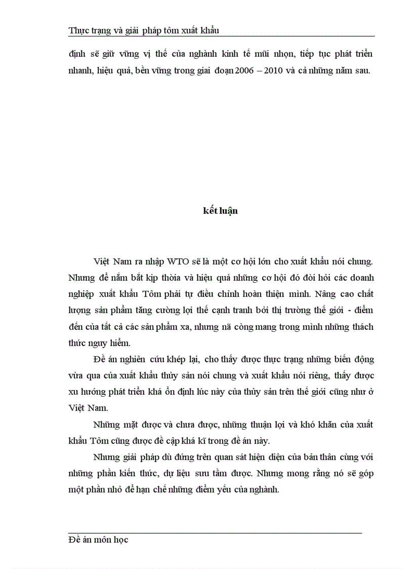 image for page Thực trạng và giải pháp nâng cao chất lượng xuất khẩu tôm