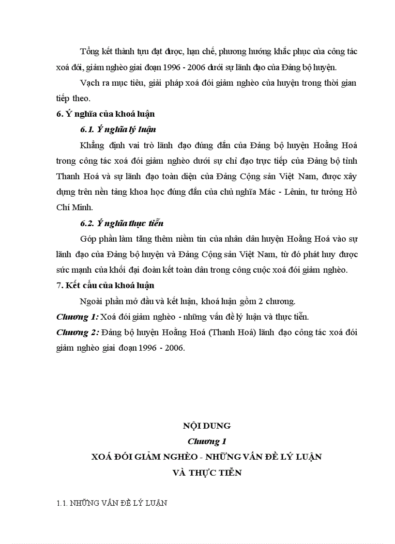 image for page Đảng bộ huyện Hoằng Hoá Thanh Hoá lãnh đạo công tác xoá đói giảm nghèo giai đoạn 1996 2006