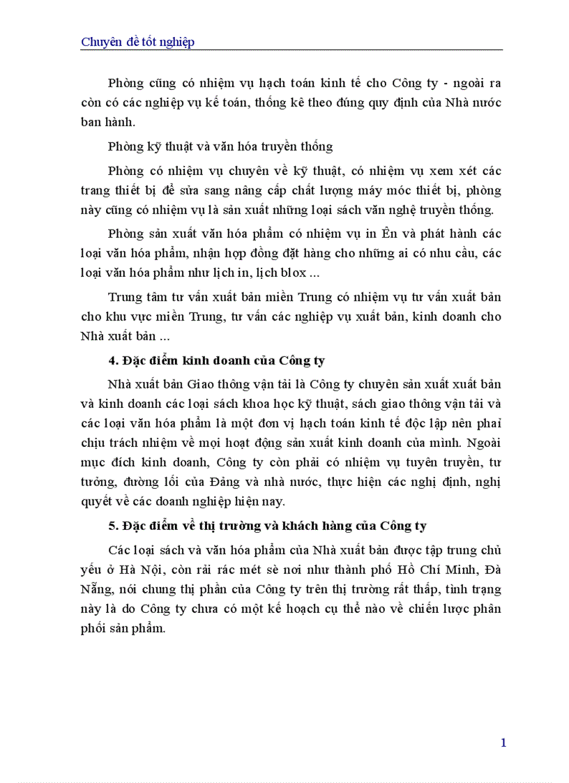 image for page Một số giải pháp marketing nhằm nâng cao hiệu quả sản xuất kinh doanh của Nhà xuất bản Giao thông vận tải 1