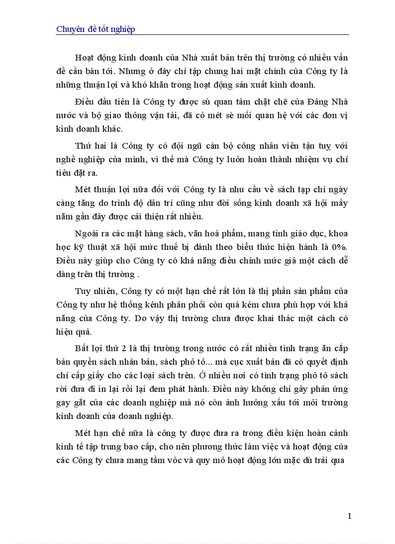 image for page Một số giải pháp marketing nhằm nâng cao hiệu quả sản xuất kinh doanh của Nhà xuất bản Giao thông vận tải 1