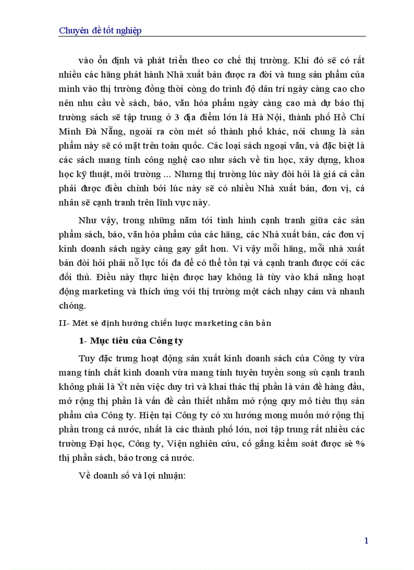 image for page Một số giải pháp marketing nhằm nâng cao hiệu quả sản xuất kinh doanh của Nhà xuất bản Giao thông vận tải 1