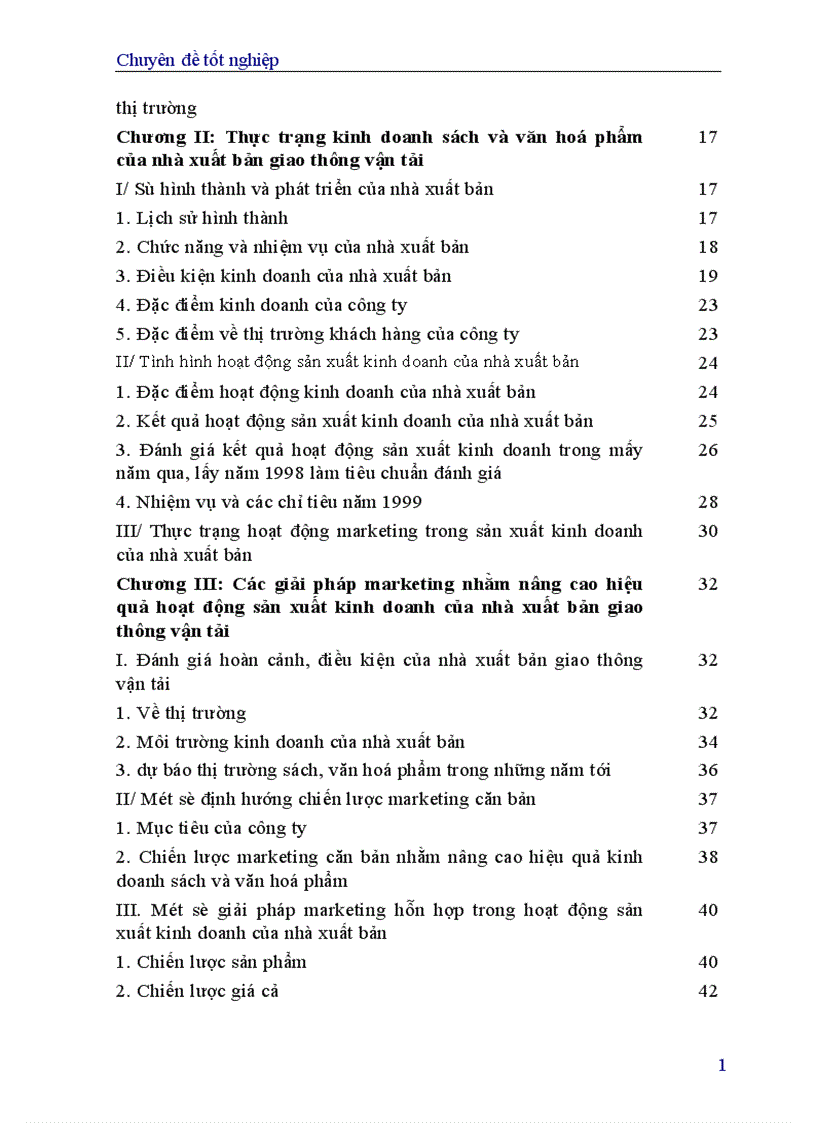 image for page Một số giải pháp marketing nhằm nâng cao hiệu quả sản xuất kinh doanh của Nhà xuất bản Giao thông vận tải 1