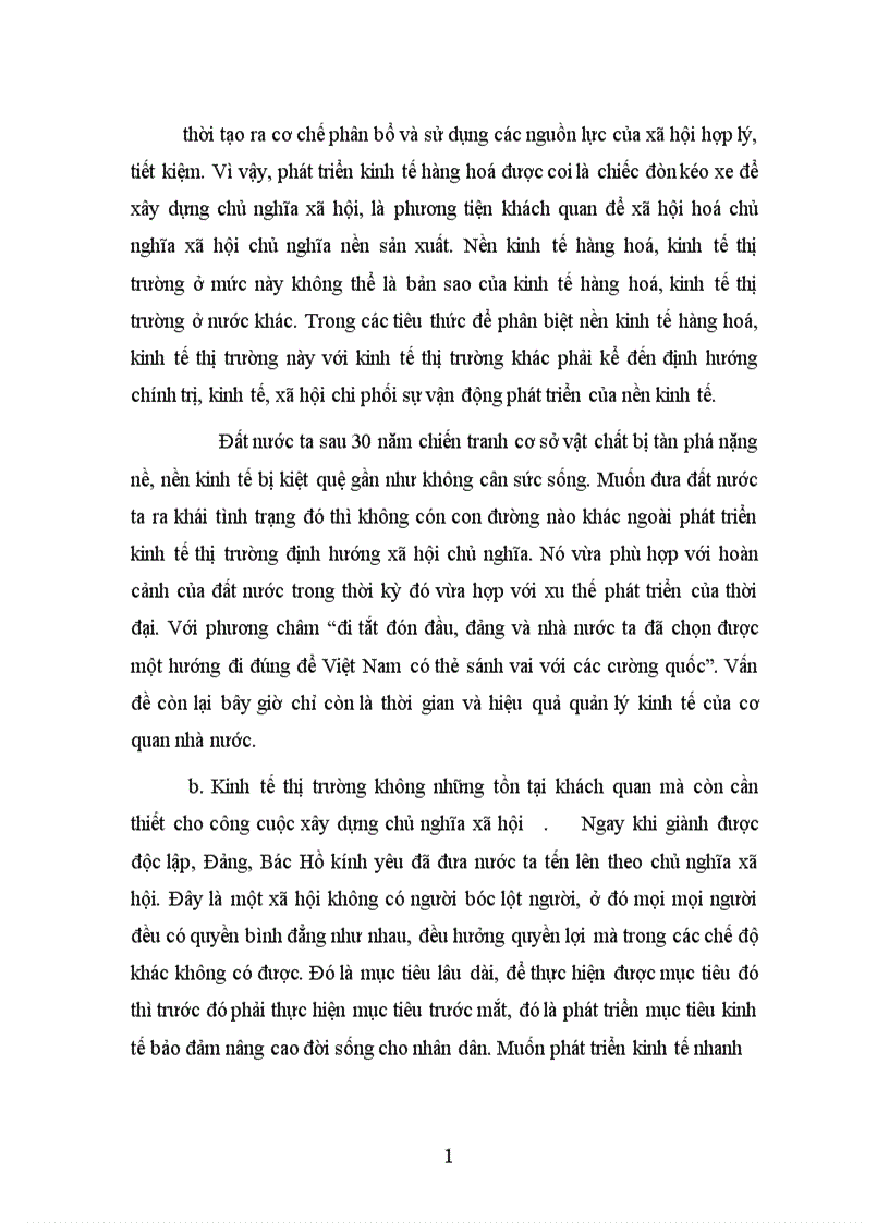 Một số vấn đề cơ bản về kinh tế thị trường định hưỡng xã hội chủ nghĩa ở Việt Nam 1