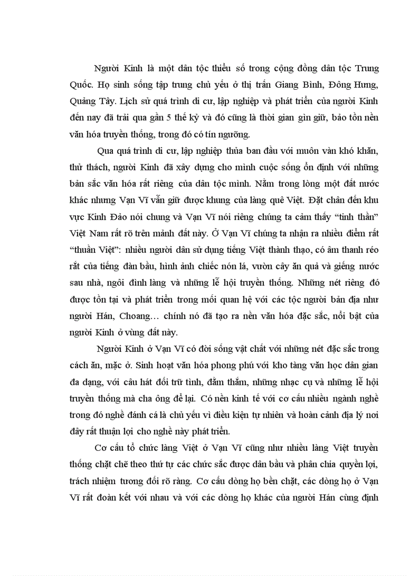 image for page Tín ngưỡng của người Kinh ở làng Vạn Vĩ Giang Bình Đông Hưng Quảng Tây Trung Quốc