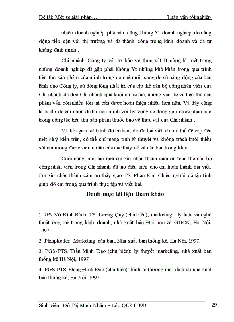 image for page Một số giải pháp nhằm thúc đẩy tốc độ tiêu thụ sản phẩm thuốc bảo vệ thực vật ở Chi nhánh công ty vật tư bảo vệ thực vật II HN 1