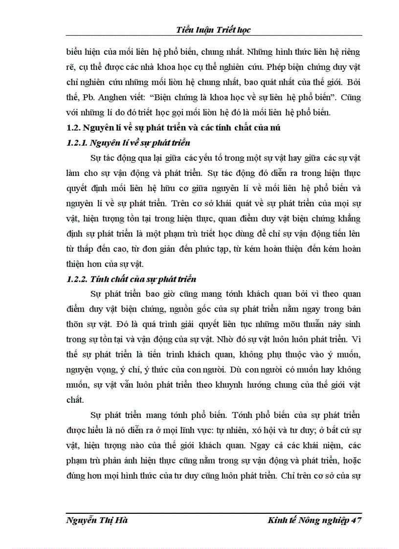 image for page Quan điểm toàn diện trong vấn đề phát triển nền nông nghiệp Việt Nam 1