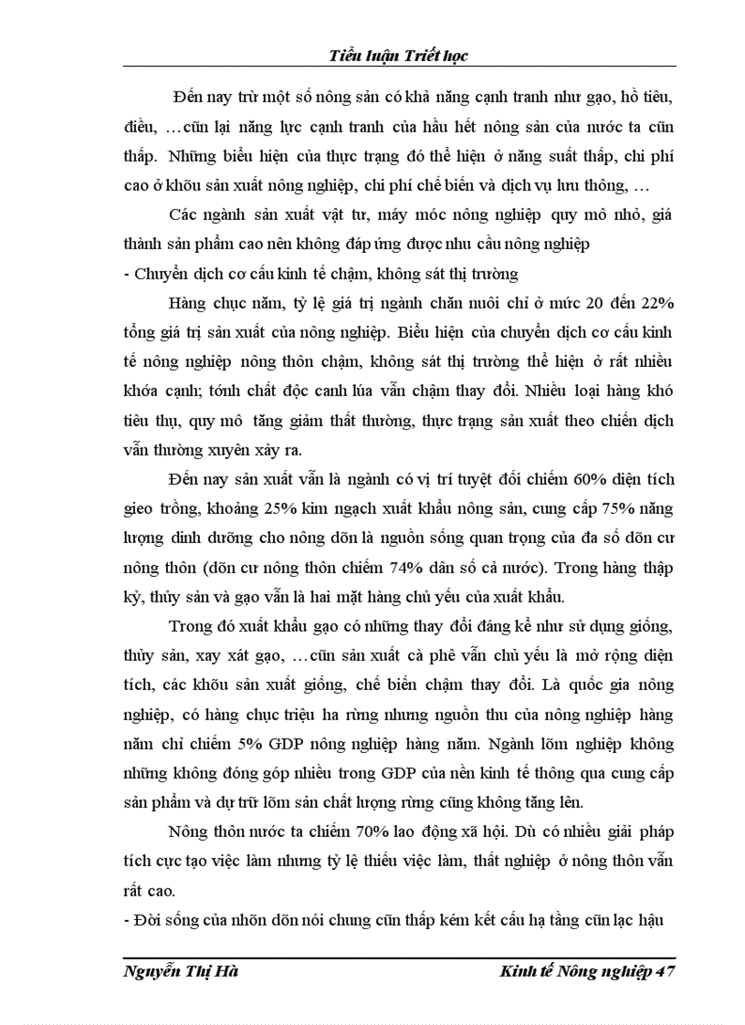 image for page Quan điểm toàn diện trong vấn đề phát triển nền nông nghiệp Việt Nam 1