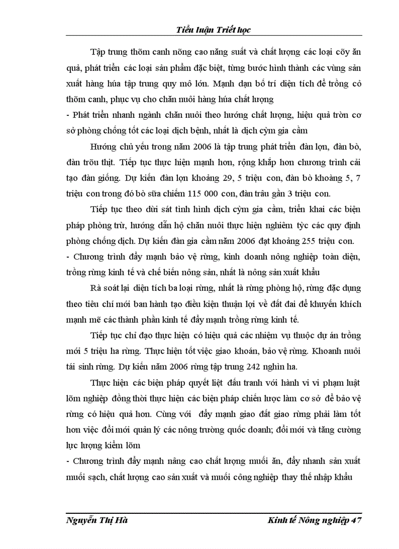 image for page Quan điểm toàn diện trong vấn đề phát triển nền nông nghiệp Việt Nam 1