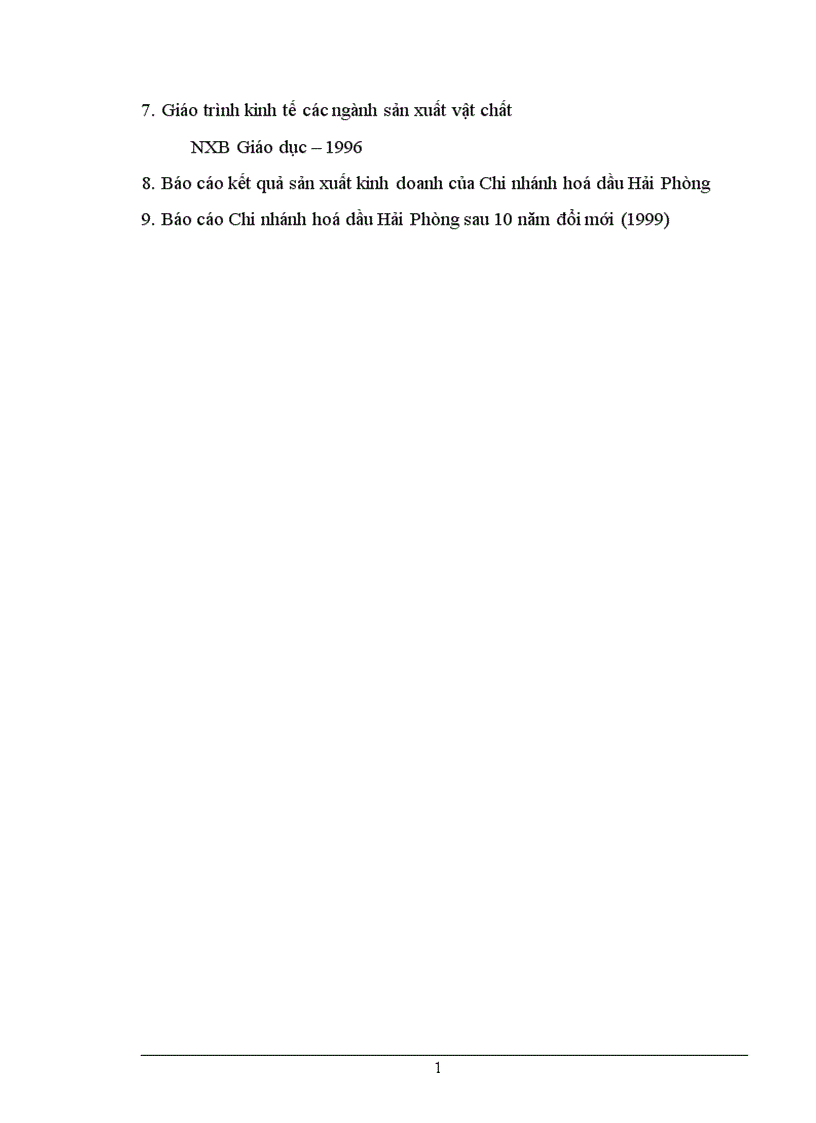image for page Một số vấn đề về nâng cao hiệu quả sản xuất kinh doanh của Chi nhánh hoá dầu Hải Phòng 1