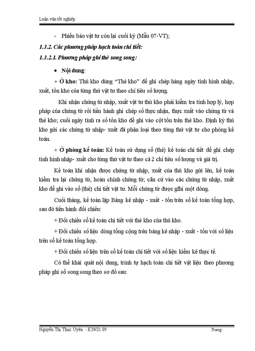 image for page Tổ chức công tác kế toán nguyên vật liệu ở Công ty xây dựng số 8 Thăng Long