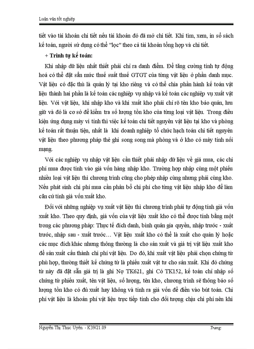 image for page Tổ chức công tác kế toán nguyên vật liệu ở Công ty xây dựng số 8 Thăng Long