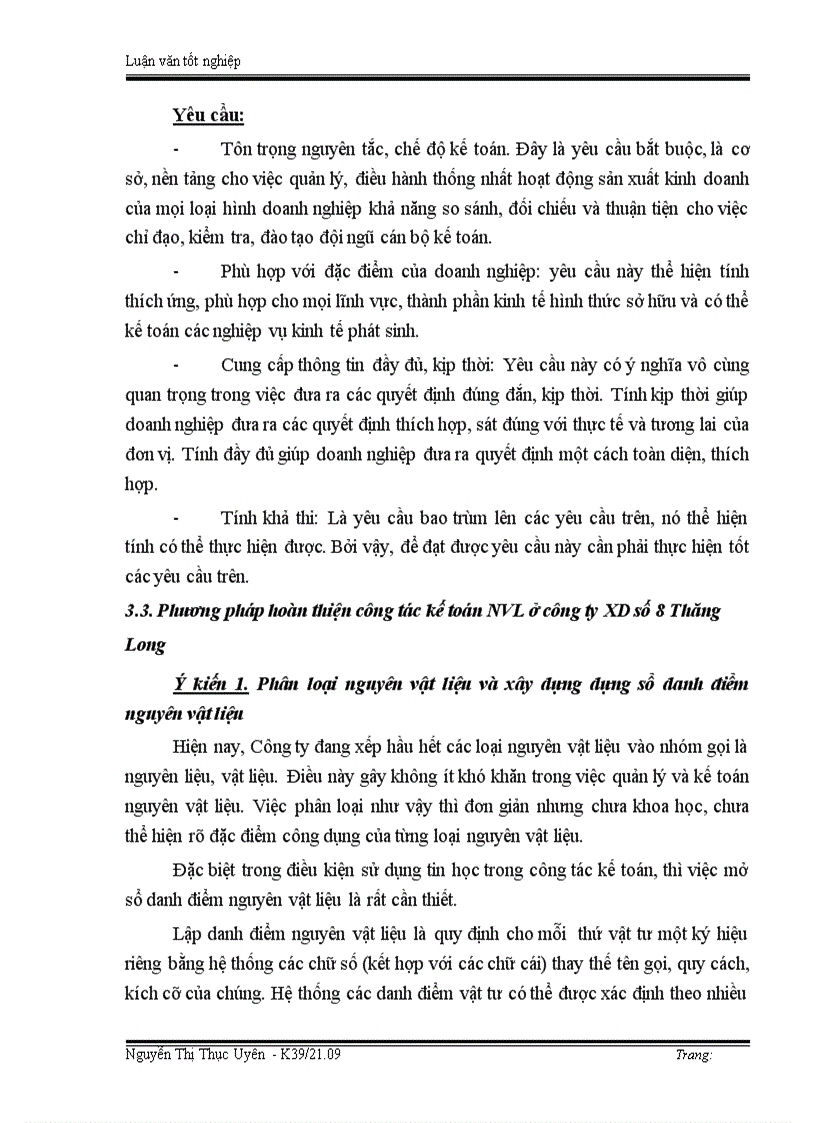 image for page Tổ chức công tác kế toán nguyên vật liệu ở Công ty xây dựng số 8 Thăng Long