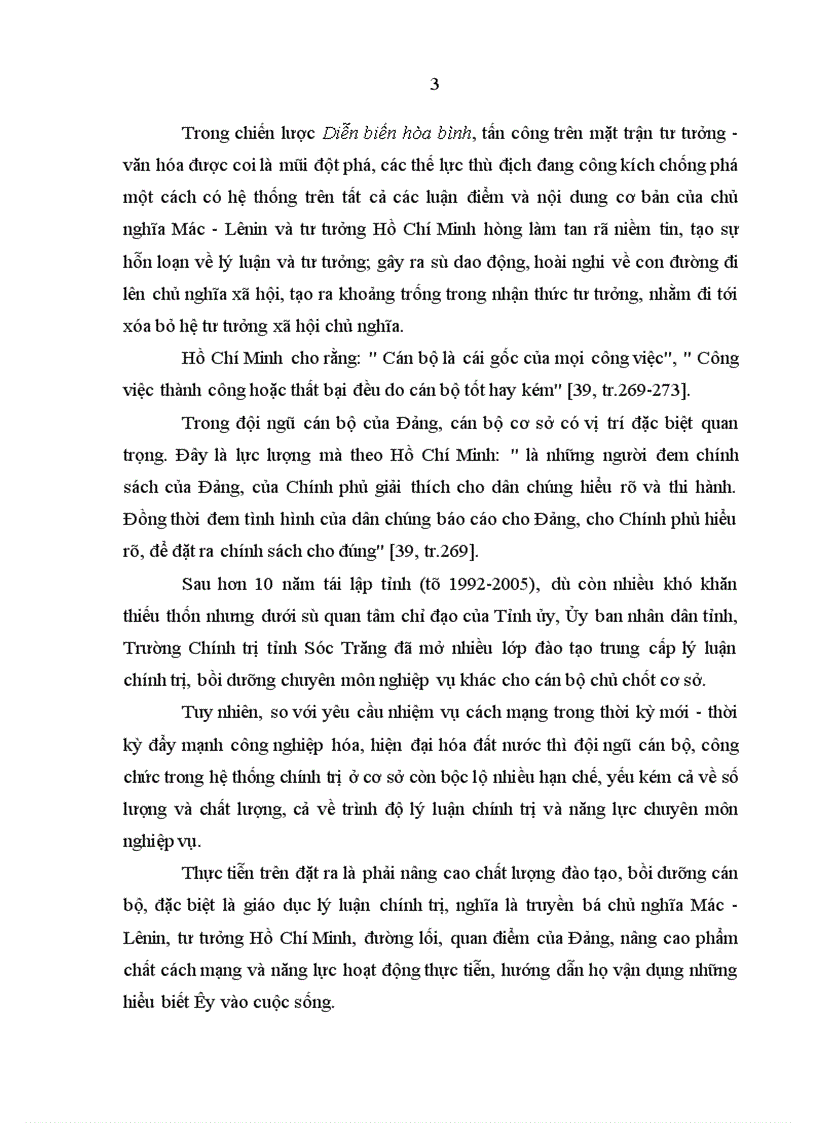 image for page Tư tưởng Hồ Chí Minh về giáo dục lý luận chính trị với việc nâng cao chất lượng đào tạo trung cấp lý luận chính trị ở Trường Chính trị tỉnh Sóc Trăng