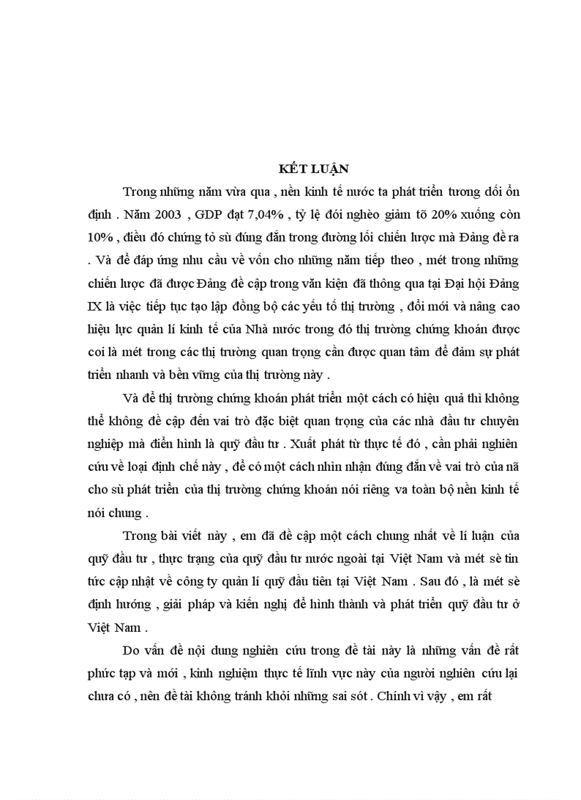 image for page Quỹ đầu tư chứng khoán và thực trạng của các quỹ đầu tư tại Việt Nam hiện nay 1