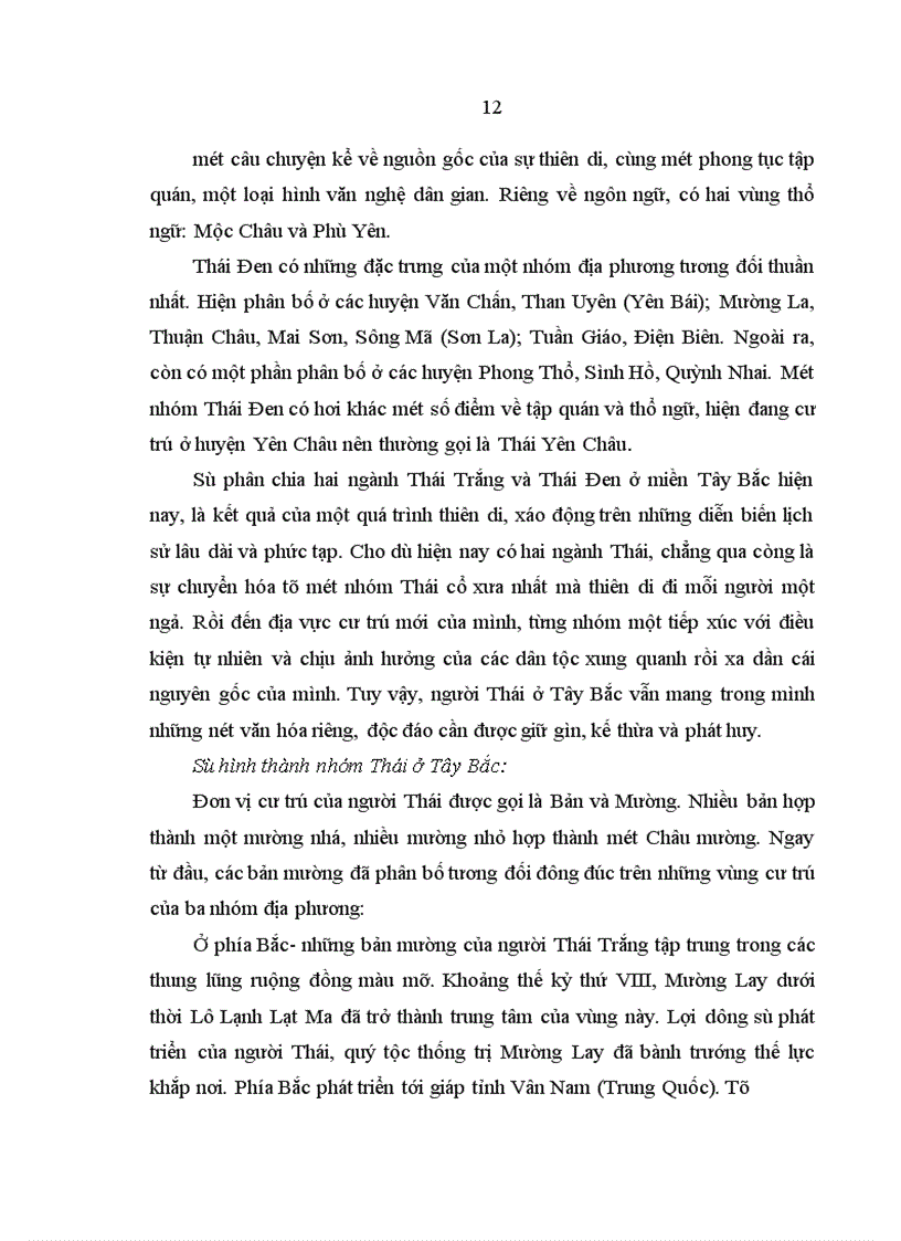 image for page Kế thừa và phát huy bản sắc văn hóa của dân tộc Thái ở Tây Bắc hiện nay qua thực tế ở tỉnh Sơn La