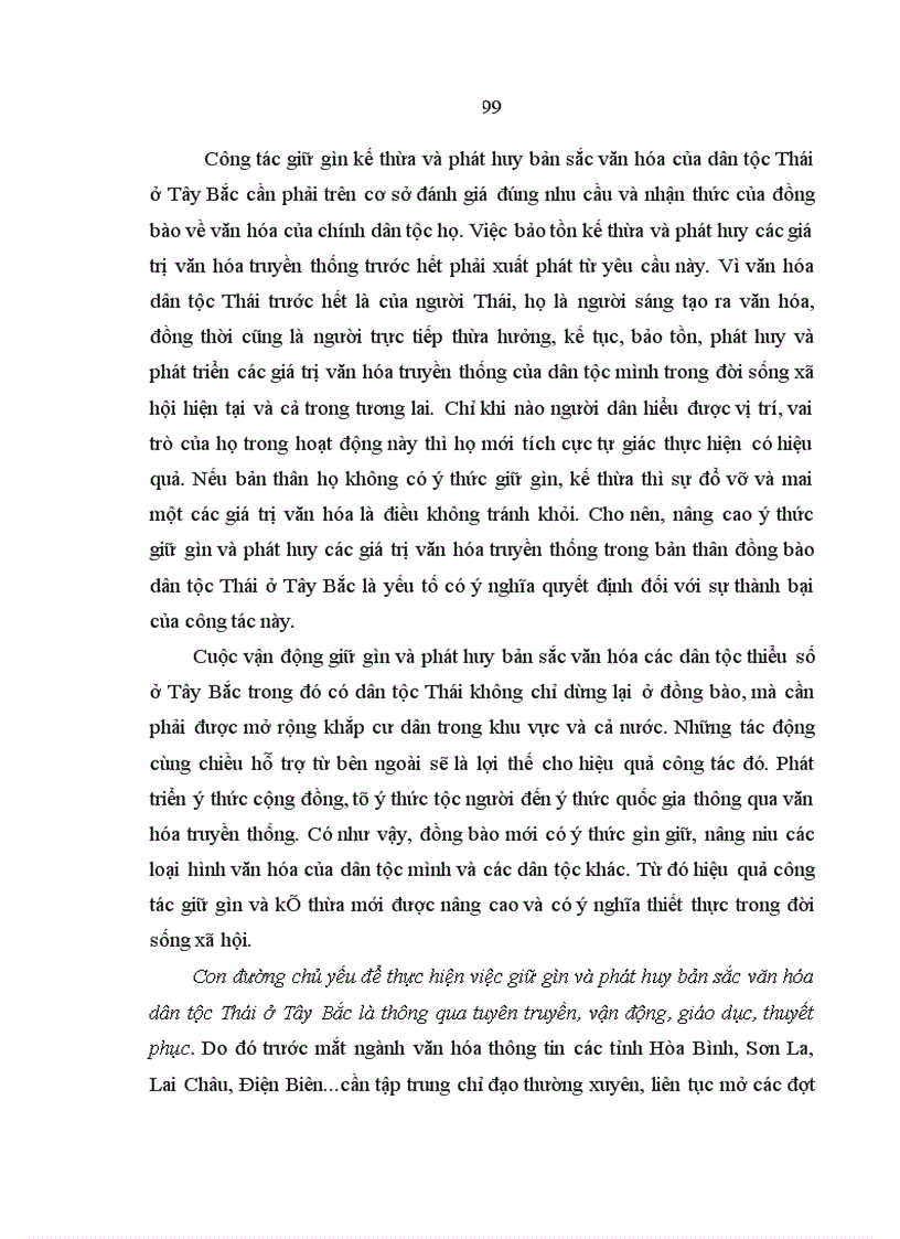 image for page Kế thừa và phát huy bản sắc văn hóa của dân tộc Thái ở Tây Bắc hiện nay qua thực tế ở tỉnh Sơn La