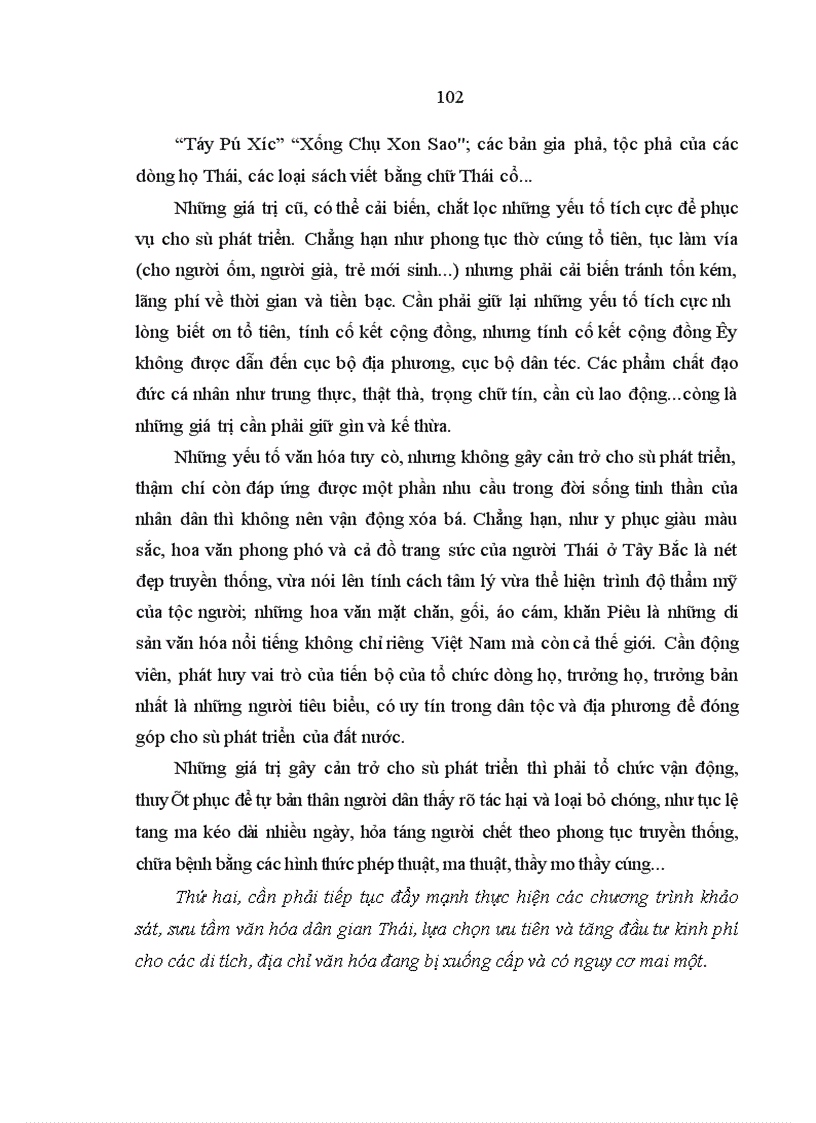 image for page Kế thừa và phát huy bản sắc văn hóa của dân tộc Thái ở Tây Bắc hiện nay qua thực tế ở tỉnh Sơn La