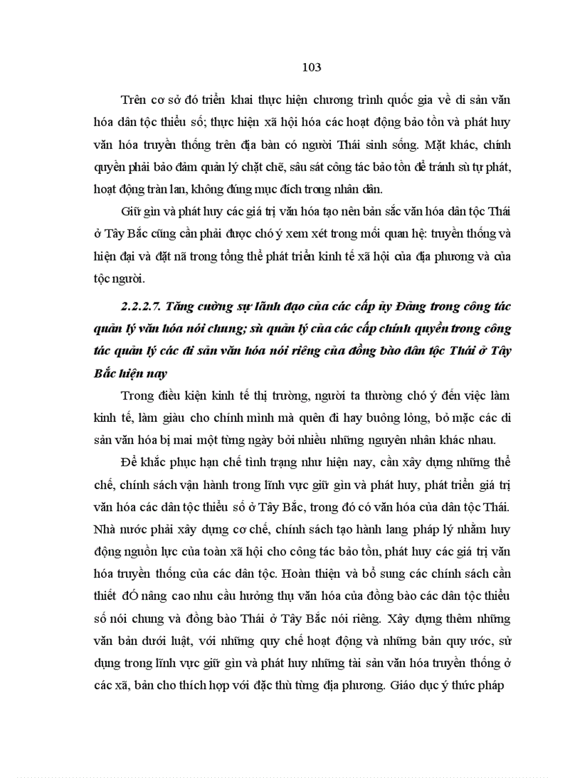 image for page Kế thừa và phát huy bản sắc văn hóa của dân tộc Thái ở Tây Bắc hiện nay qua thực tế ở tỉnh Sơn La