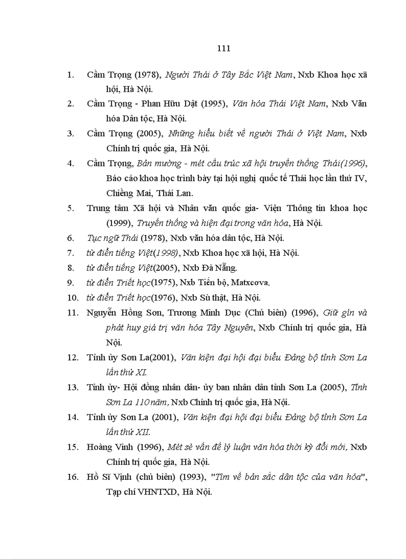 image for page Kế thừa và phát huy bản sắc văn hóa của dân tộc Thái ở Tây Bắc hiện nay qua thực tế ở tỉnh Sơn La