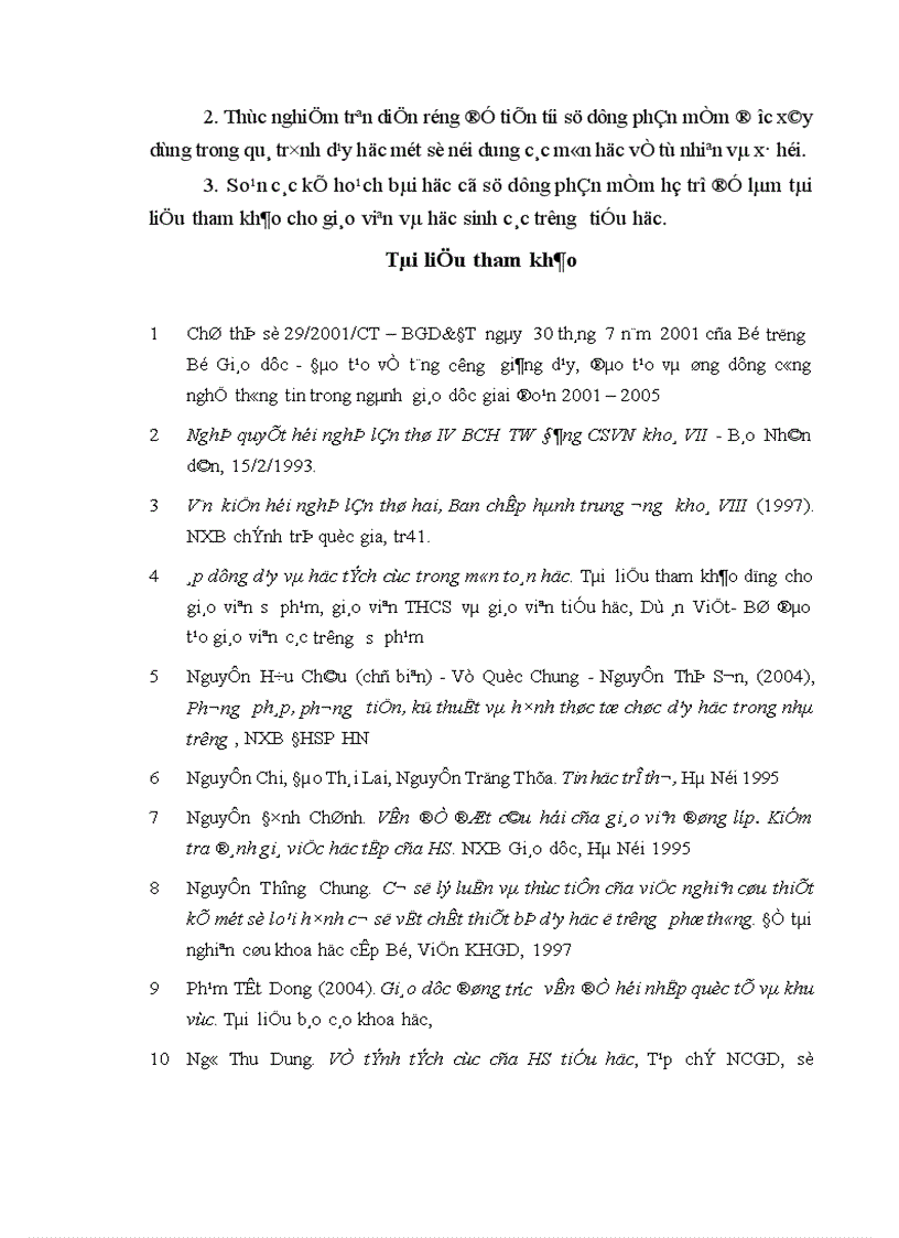 image for page Xây dựng phần mềm hỗ trợ dạy học một số nội dung các môn học về tự nhiên và xã hội ở Tiểu học bằng công nghệ đa phương tiện 1