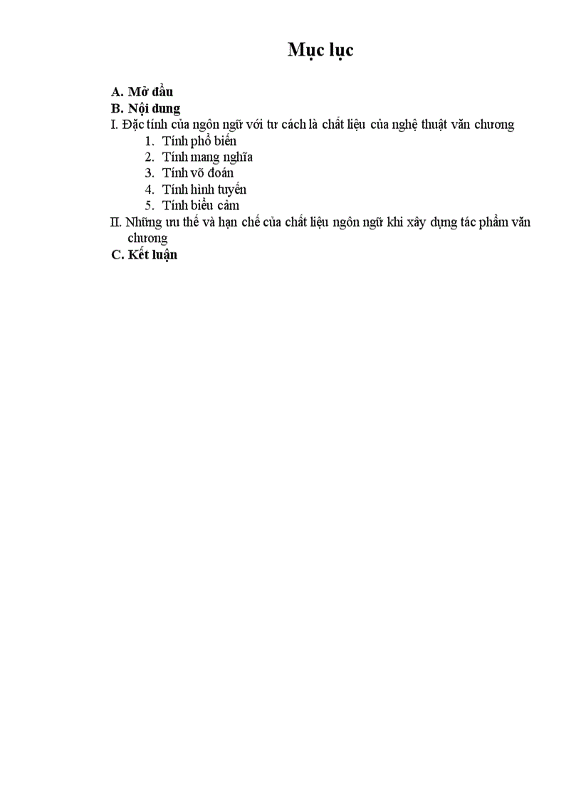 image for page Đặc tính của ngôn ngữ với tư cách là chất liệu của nghệ thuật văn chương