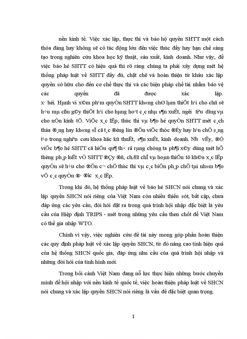 image for page Xác lập quyền sở hữu công nghiệp theo quy định của pháp luật Việt Nam