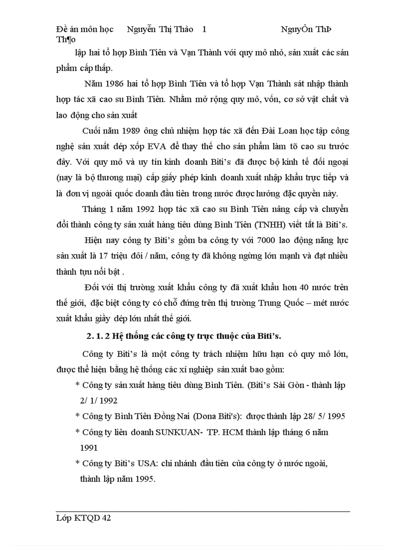 image for page Chiến lược thâm nhập thị trường Trung Quốc của công ty Bitis