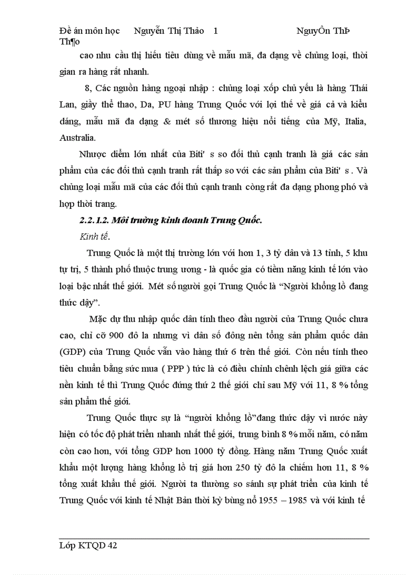 image for page Chiến lược thâm nhập thị trường Trung Quốc của công ty Bitis