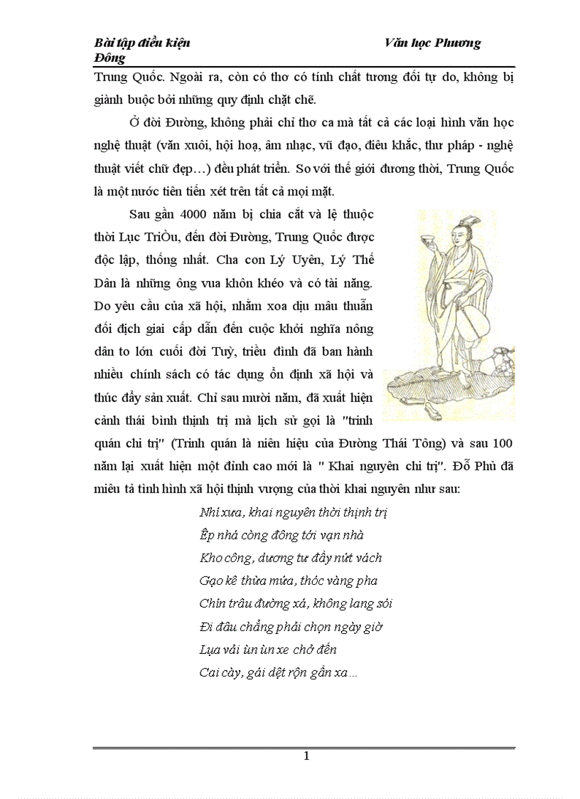 image for page ảnh hưởng của thơ Đường đến văn học Việt Nam