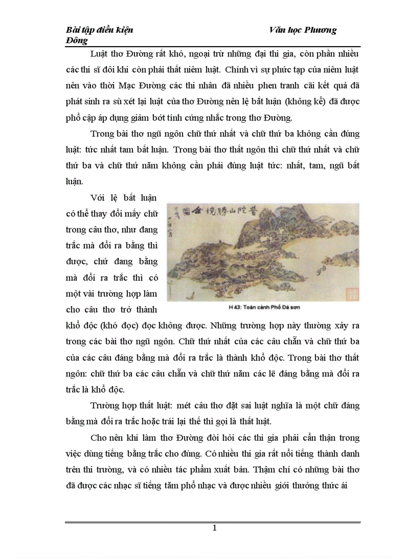 image for page ảnh hưởng của thơ Đường đến văn học Việt Nam