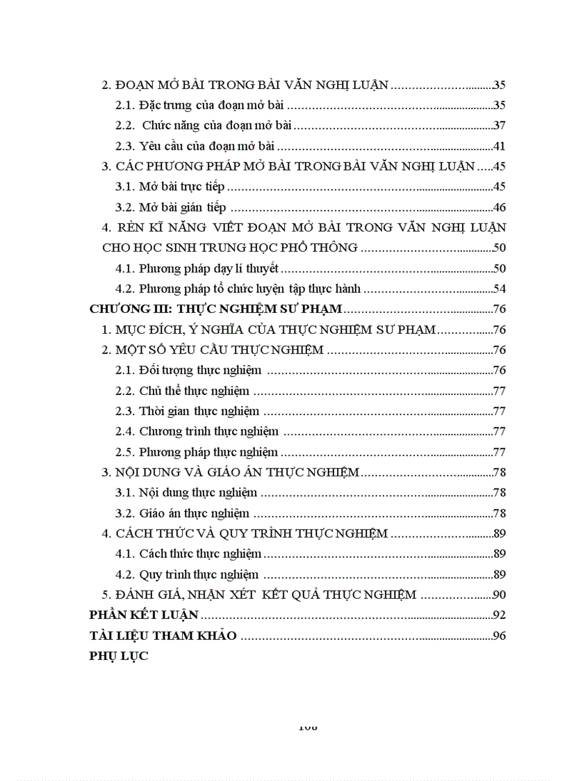 image for page Rèn kĩ năng viết đoạn mở bài trong bài văn nghị luận cho học sinh Trung học phổ thông