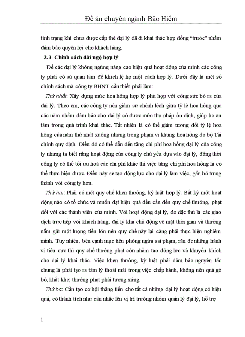 image for page Nâng cao hiệu quả hoạt động đại lý Bảo Hiểm Nhân Thọ ở Việt Nam hiện nay 1