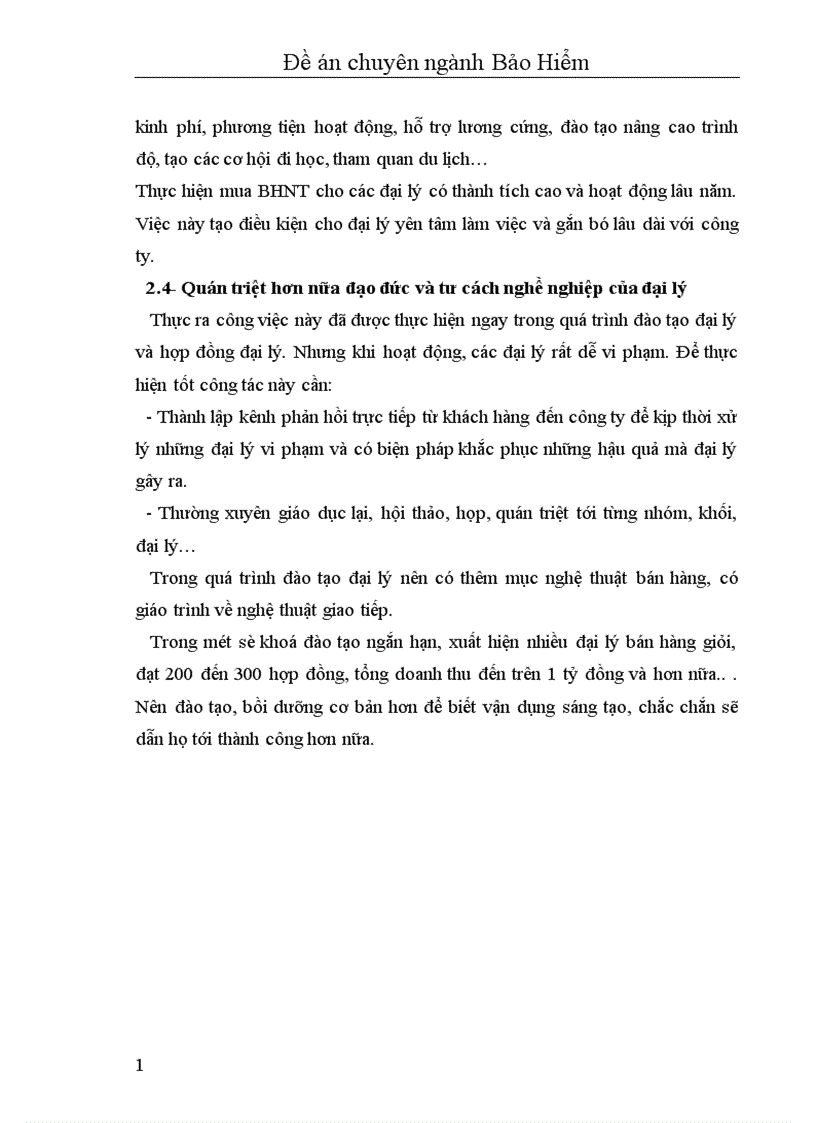 image for page Nâng cao hiệu quả hoạt động đại lý Bảo Hiểm Nhân Thọ ở Việt Nam hiện nay 1