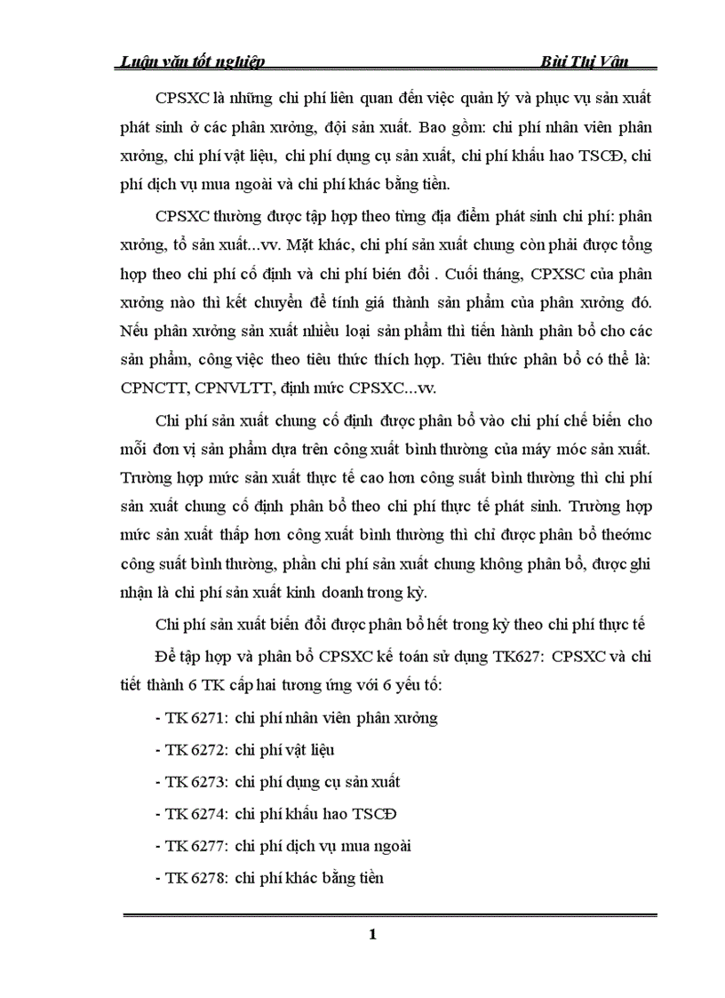 image for page Tổ chức công tác kế toán tập hợp chi phí sản xuất và tính giá thành sản phẩm tại XN 26 4 Công ty 26 Tổng Cục Hậu Cần BQP