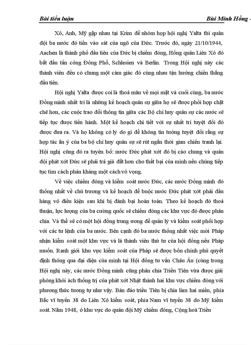 image for page Sự đối đầu Xô Mỹ thông qua việc giải quyết vấn đề Đức trong Chiến tranh lạnh