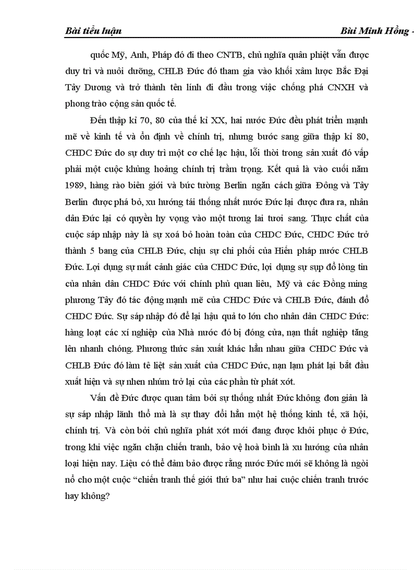 image for page Sự đối đầu Xô Mỹ thông qua việc giải quyết vấn đề Đức trong Chiến tranh lạnh