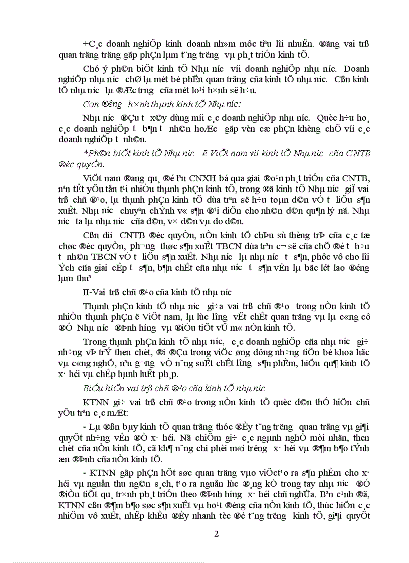 image for page Vai trò chủ đạo của Kinh tế Nhà nước 1