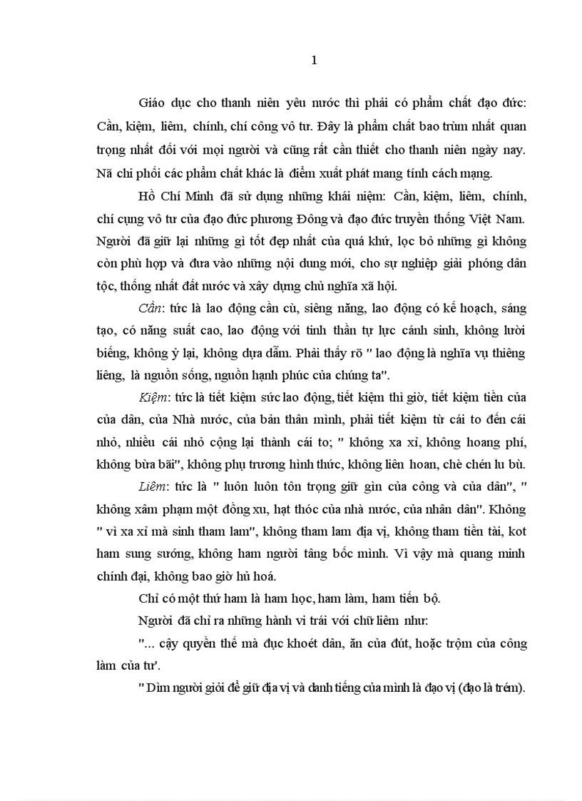 image for page Giáo dục chủ nghĩa yêu nước Hồ Chí Minh cho thanh niên tỉnh Thanh Hóa trong thời kỳ đẩy mạnh công nghiệp hoá hiện đại hoá đất nước 1