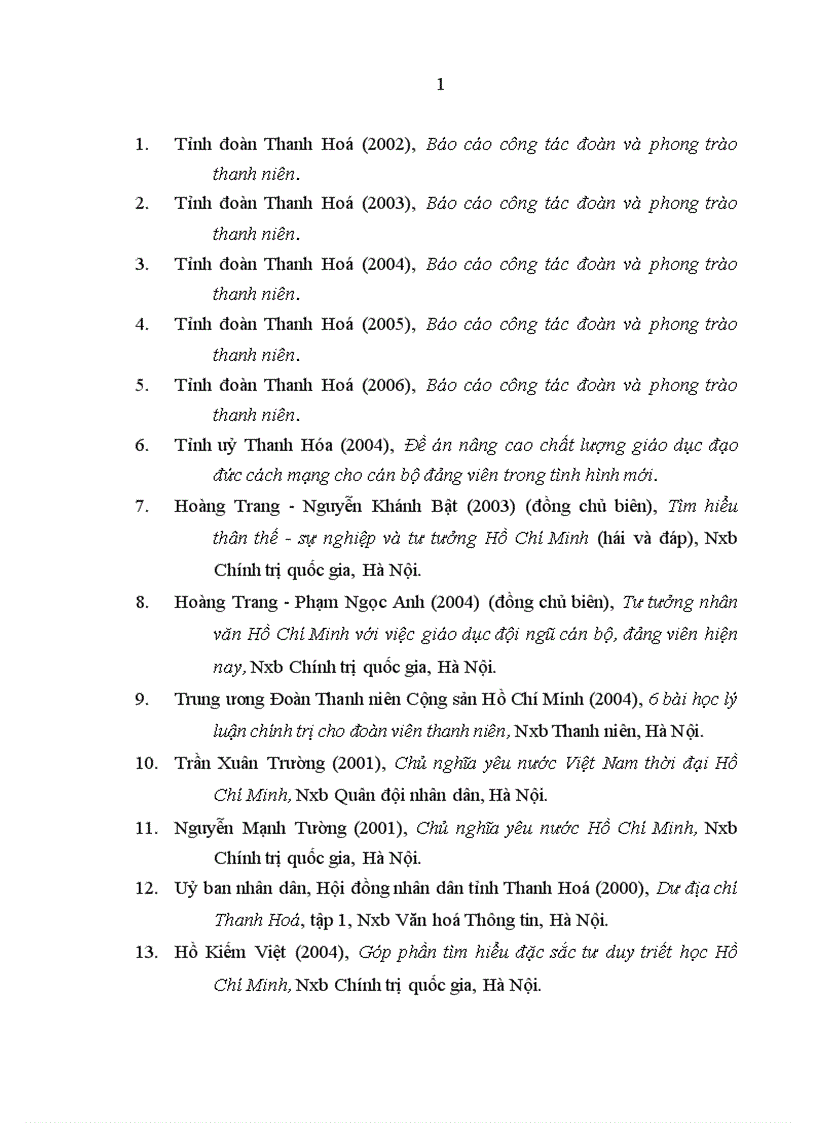 image for page Giáo dục chủ nghĩa yêu nước Hồ Chí Minh cho thanh niên tỉnh Thanh Hóa trong thời kỳ đẩy mạnh công nghiệp hoá hiện đại hoá đất nước 1