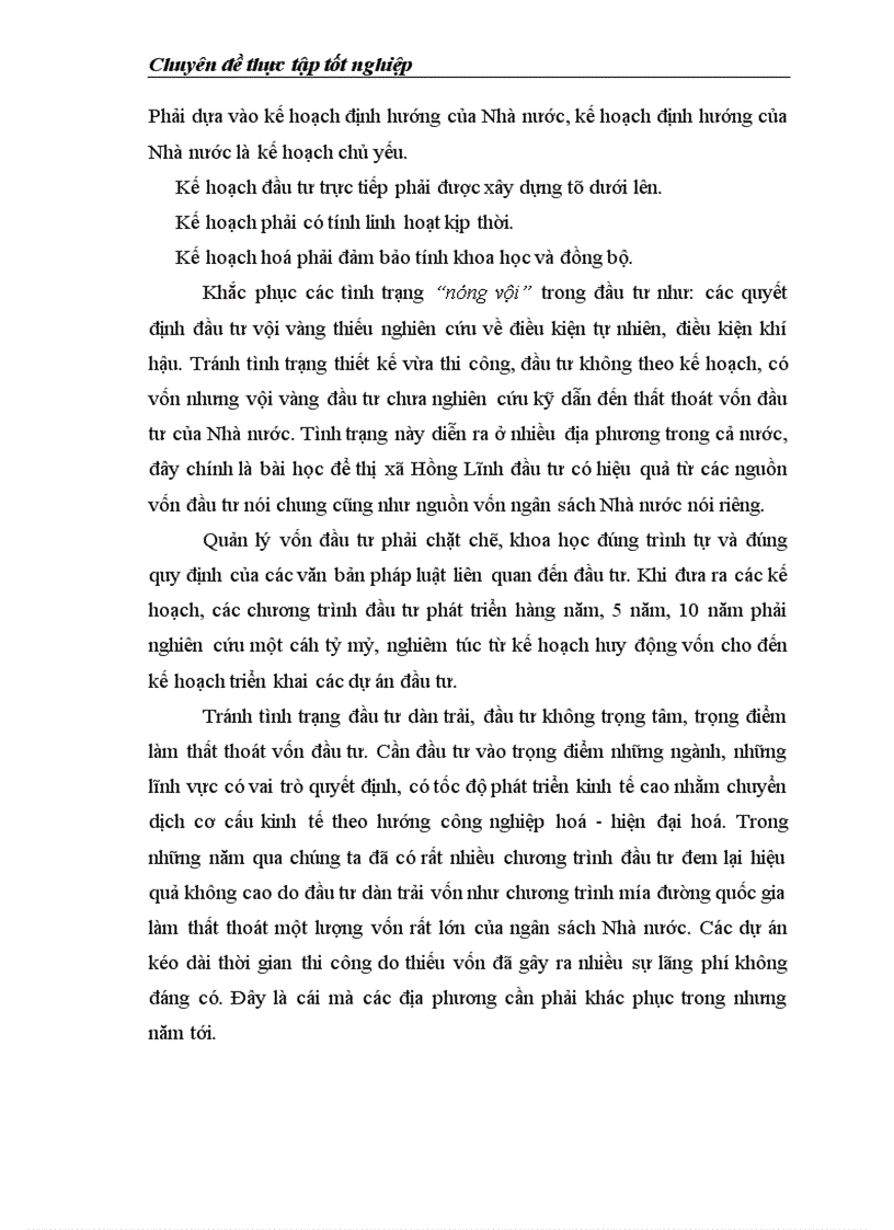image for page Thực trạng và giải pháp sử dụng hiệu quả vốn đầu tư từ ngân sách cho đầu tư phát triển trên địa bàn thị xã Hồng Lĩnh tỉnh Hà Tĩnh giai đoạn 2000 2010 1