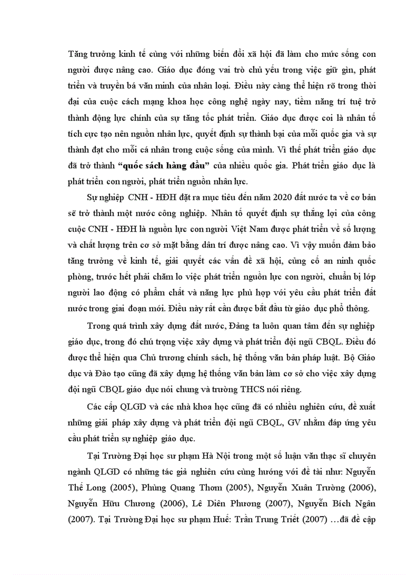 image for page Biện pháp quản lý phát triển đội ngũ cán bộ quản lý trường THCS của Phòng Giáo Dục và Đào tạo huyện Cát Tiên tỉnh Lâm Đồng