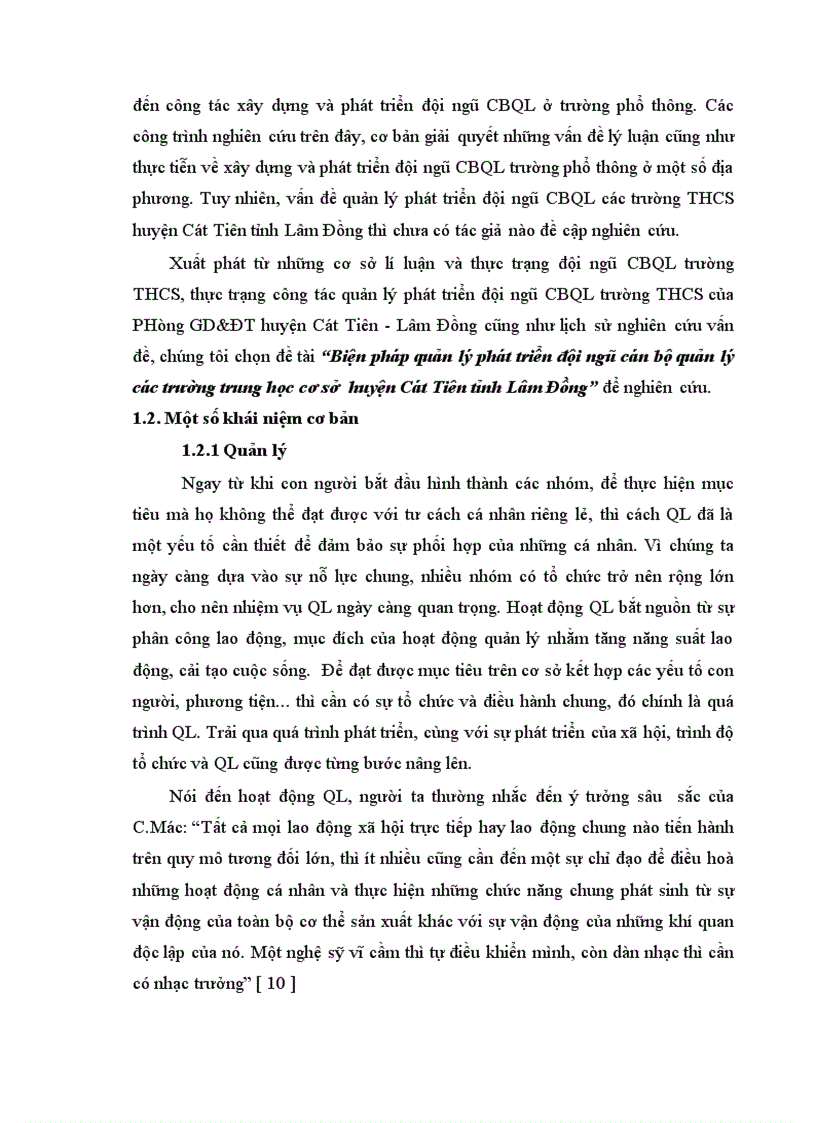 image for page Biện pháp quản lý phát triển đội ngũ cán bộ quản lý trường THCS của Phòng Giáo Dục và Đào tạo huyện Cát Tiên tỉnh Lâm Đồng